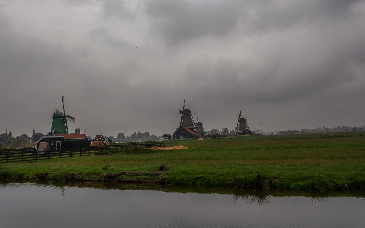 Ветряные мельницы  ЗААНСЕ-СХАНС... Нидерланды! - Александр Вивчарик