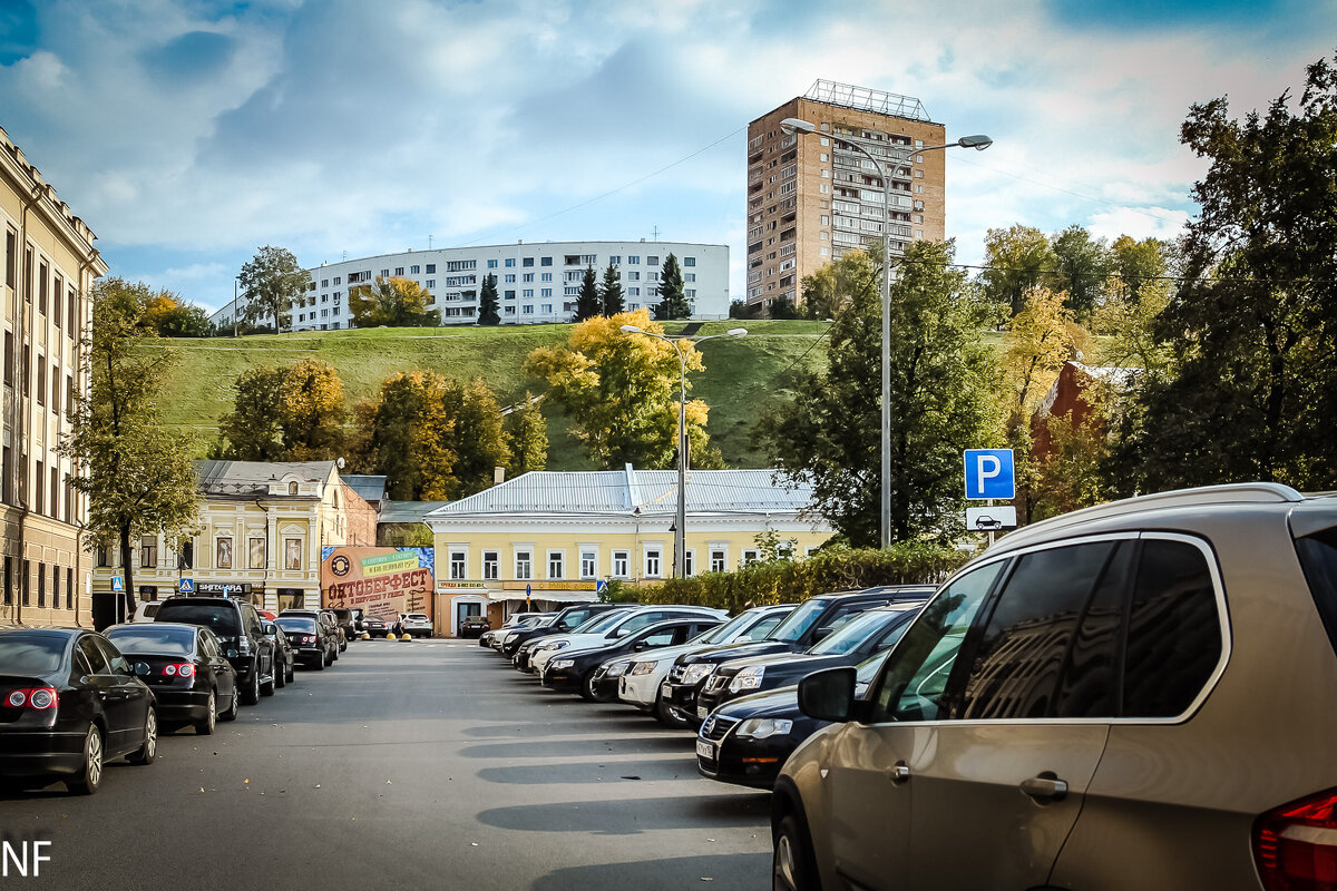 Парковки в центре Нижнего Новгорода. - Nonna 