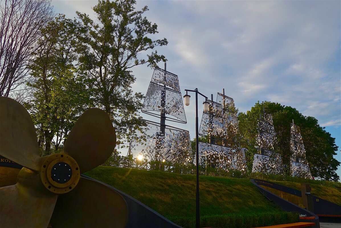 "Паруса" на острове фортов - Елена 