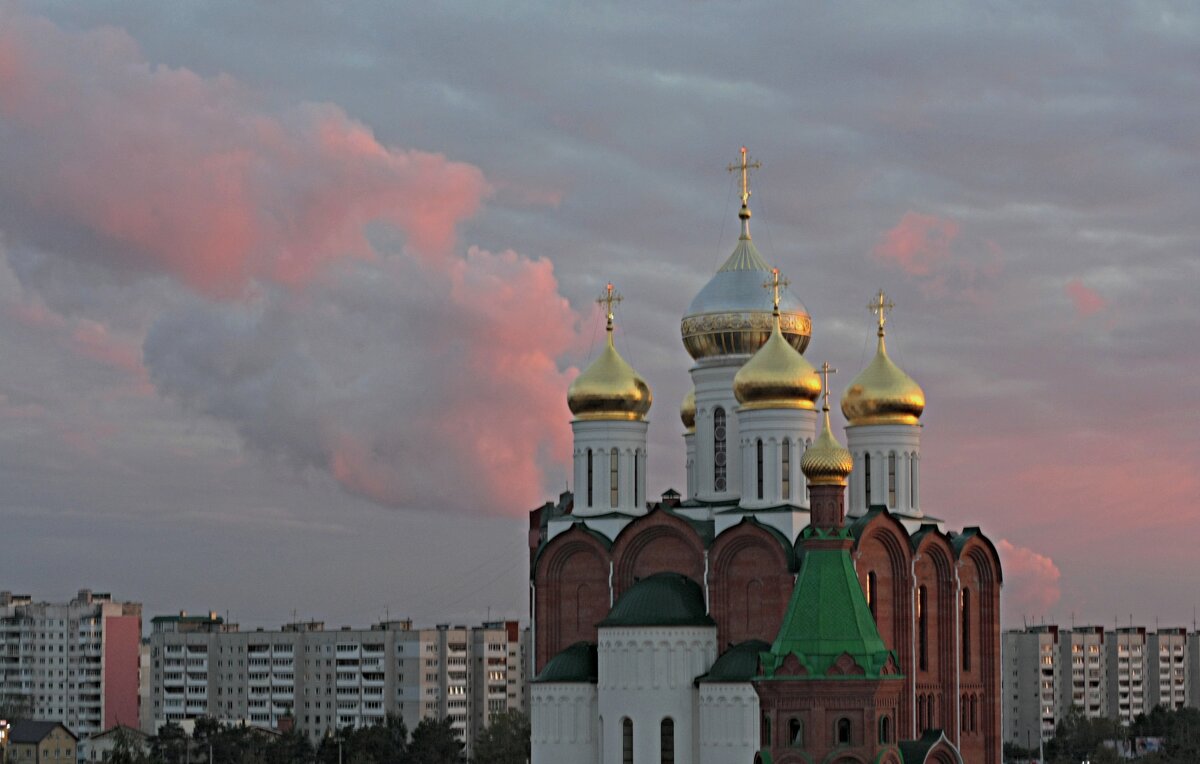 В свете закатных лучей. - Николай Масляев