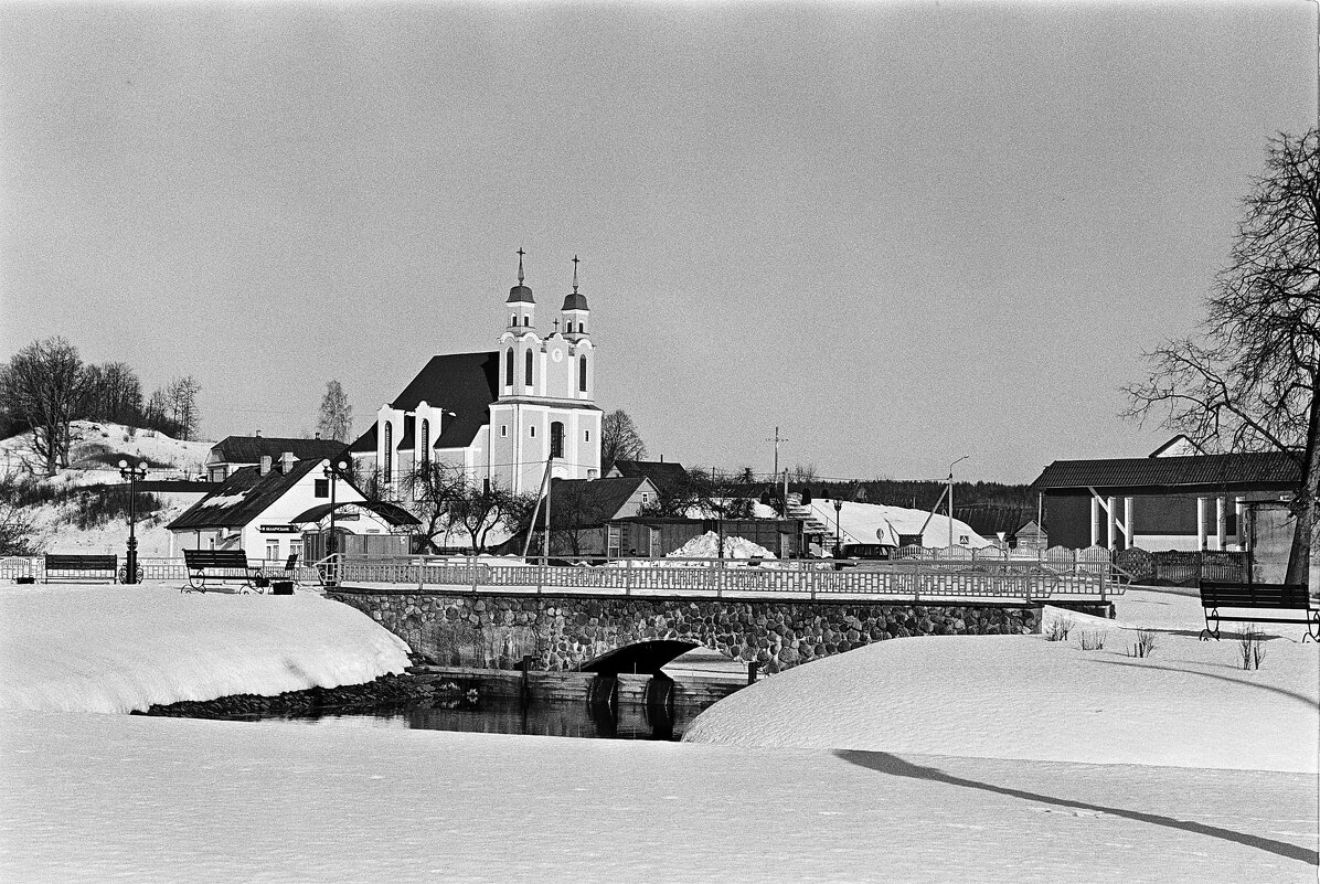 Крэвский Костел и солнечный снег - M Marikfoto