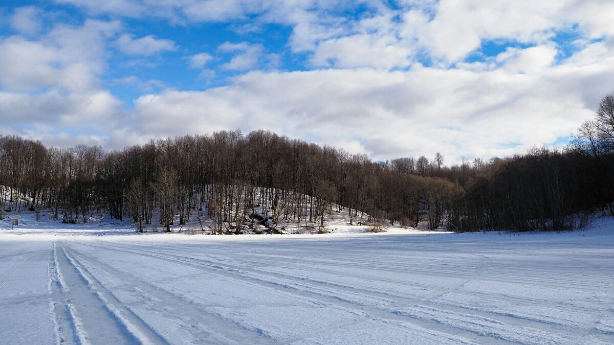 Зима - февраль (из поездок по области). - Милешкин Владимир Алексеевич Зима - февраль (из поездок по области). - Милешкин Владимир Алексеевич