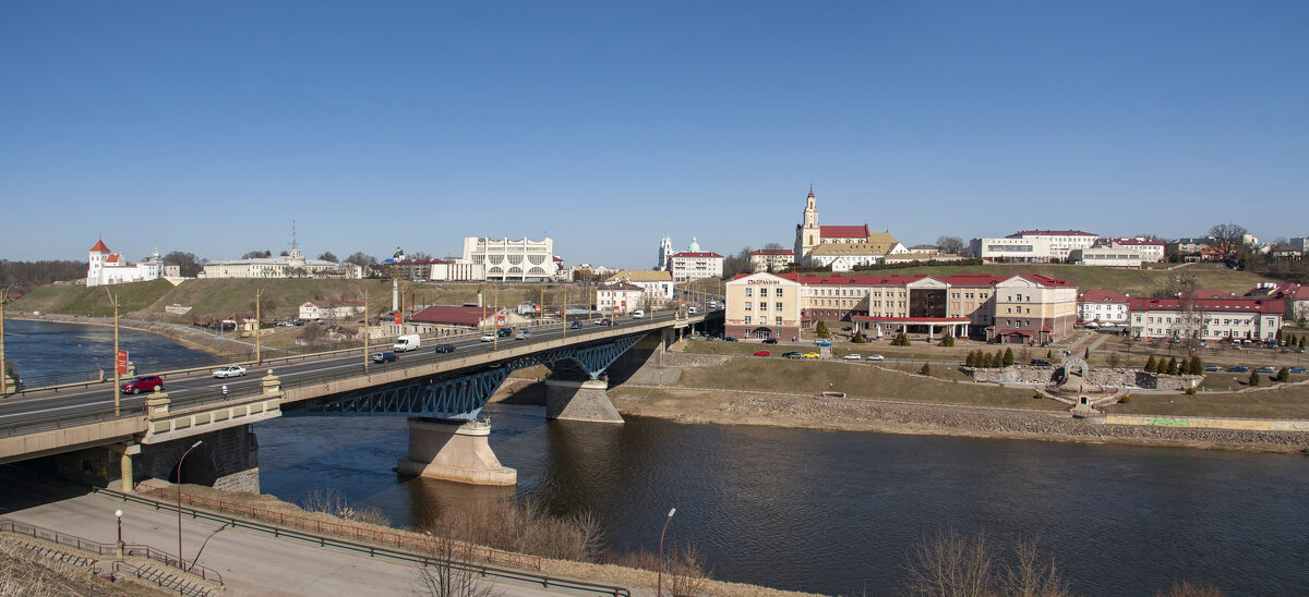 У Старого моста. Гродно. - Александр Архипов