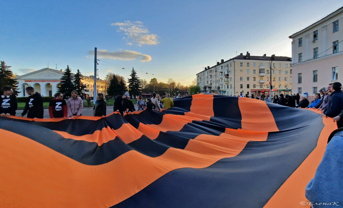 Георгиевская лента в моём городе - Елена Кирьянова