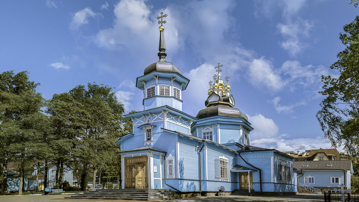 Храм св. вмч. Димитрия Солунского в Коломягах.СПб - Сергей 