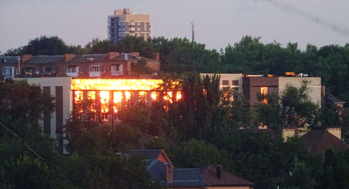 Закатный "пожар" - Татьяна Р Закатный "пожар" - Татьяна Р