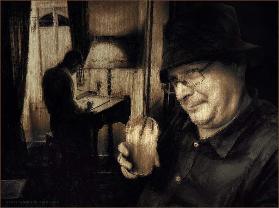 My magic Petersburg_04074_В. В. Н. и В. А. П. или селфи с Набоковым - Станислав Лебединский My magic Petersburg_04074_В. В. Н. и В. А. П. или селфи с Набоковым - Станислав Лебединский