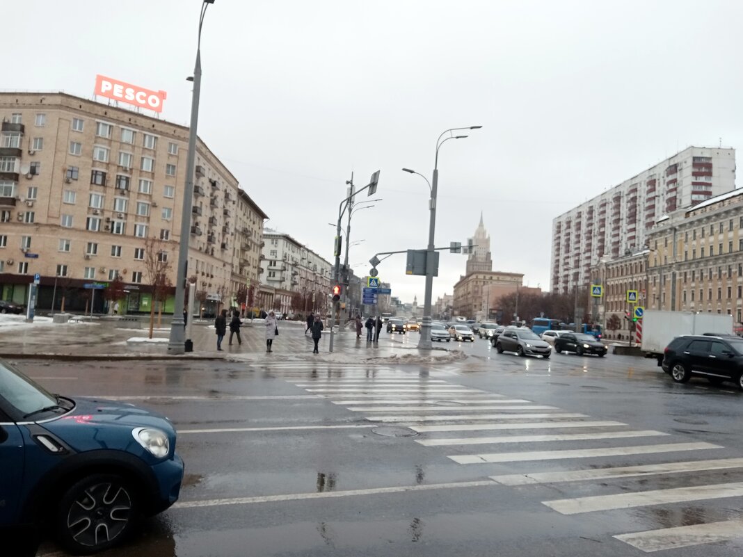 Москва. Ул. Зубовский бульвар. - Владимир Драгунский