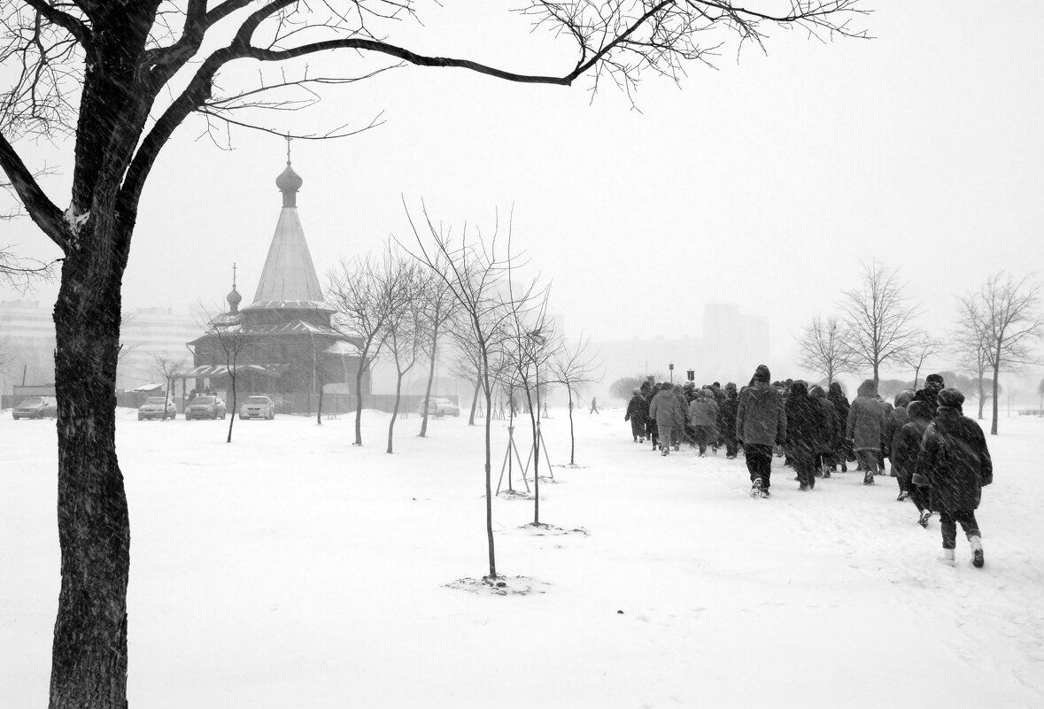 Крестный ход. - Николай Андреев