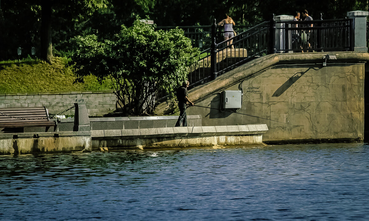 На Комсомольском озере в Минске. - Nonna 