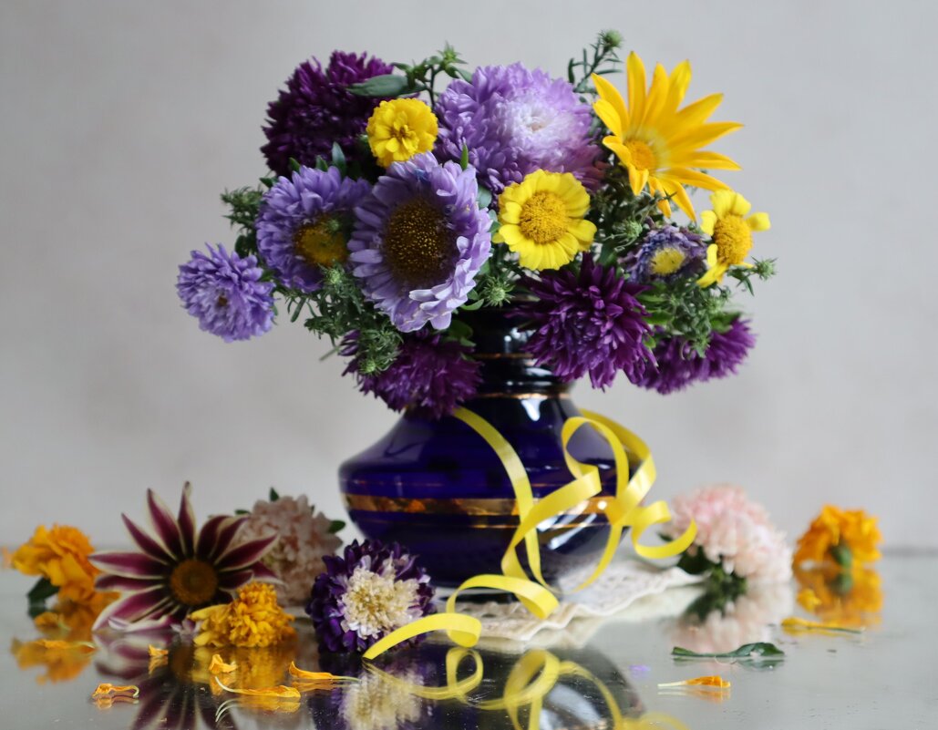 Сиреневые астры - Наталия Тихомирова