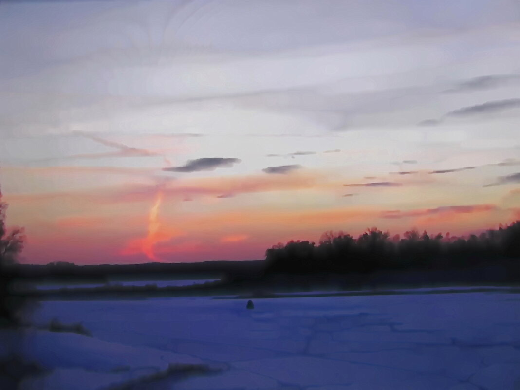 Февральский вечер - Людмила Смородинская