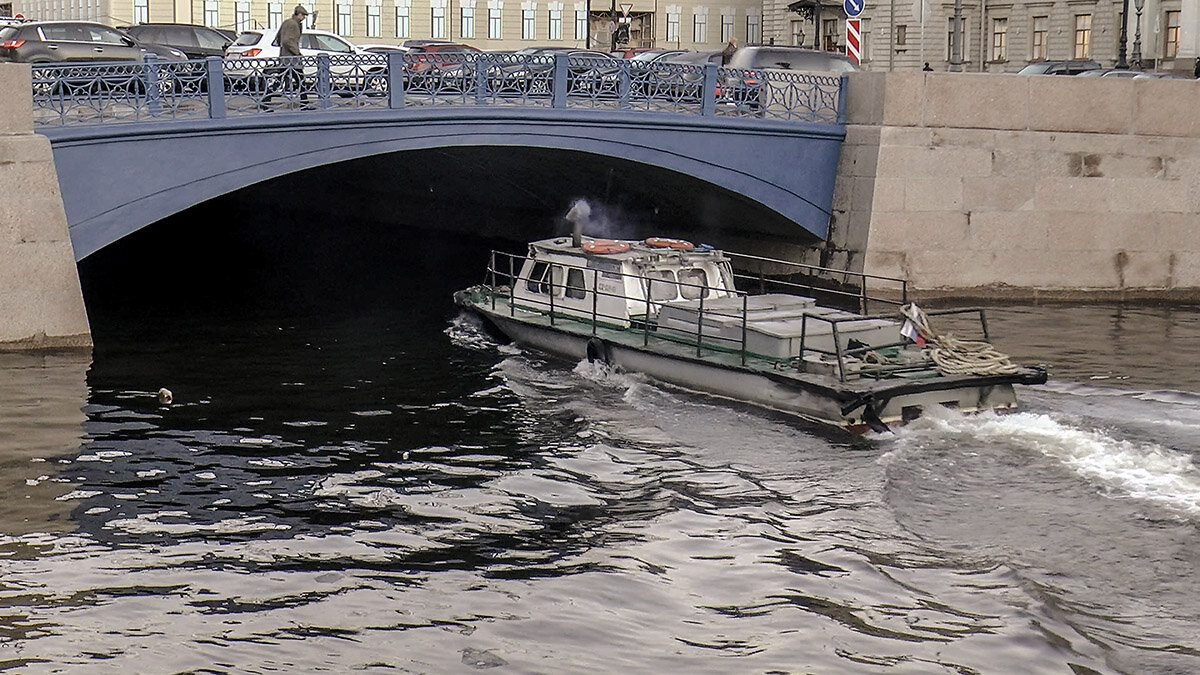 Санкт-Петербург. Синий мост на Мойке. - Игорь Олегович Кравченко