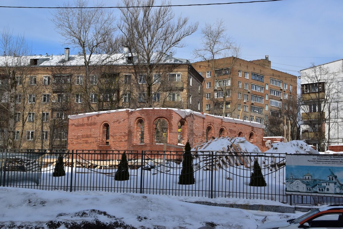 Соколиная Гора. Церковь Александра Свирского на Соколиной Горе. - Александр Качалин