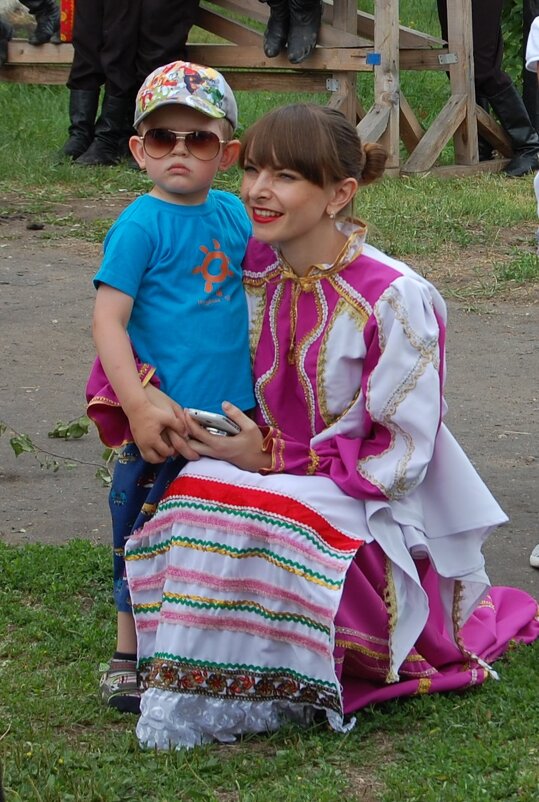 С мамой - Надежда 