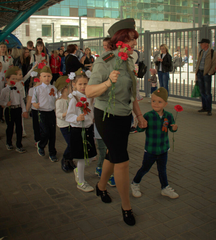 встреча  паровоза Победы - Ирина Милонова