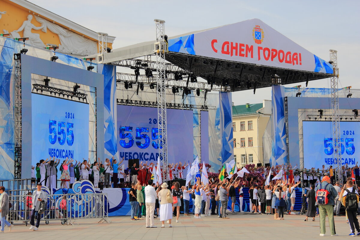 Чебоксары. День города. - Евгений Корьевщиков