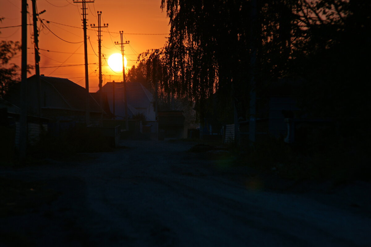 Осенний закат. - Андрей Катков