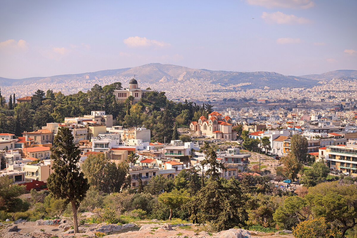 С видом на Афины. - Оля Богданович С видом на Афины. - Оля Богданович