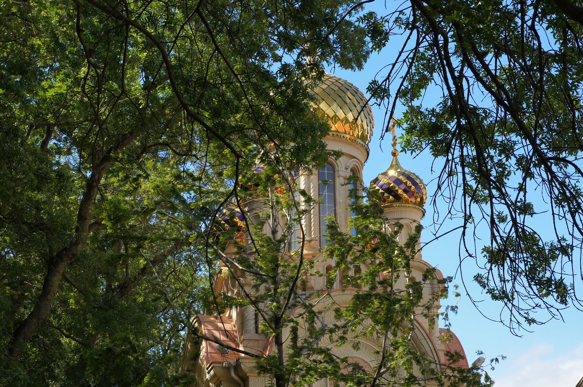 Кабардинка, Старый парк. Часовня. - Сергей Запорожцев