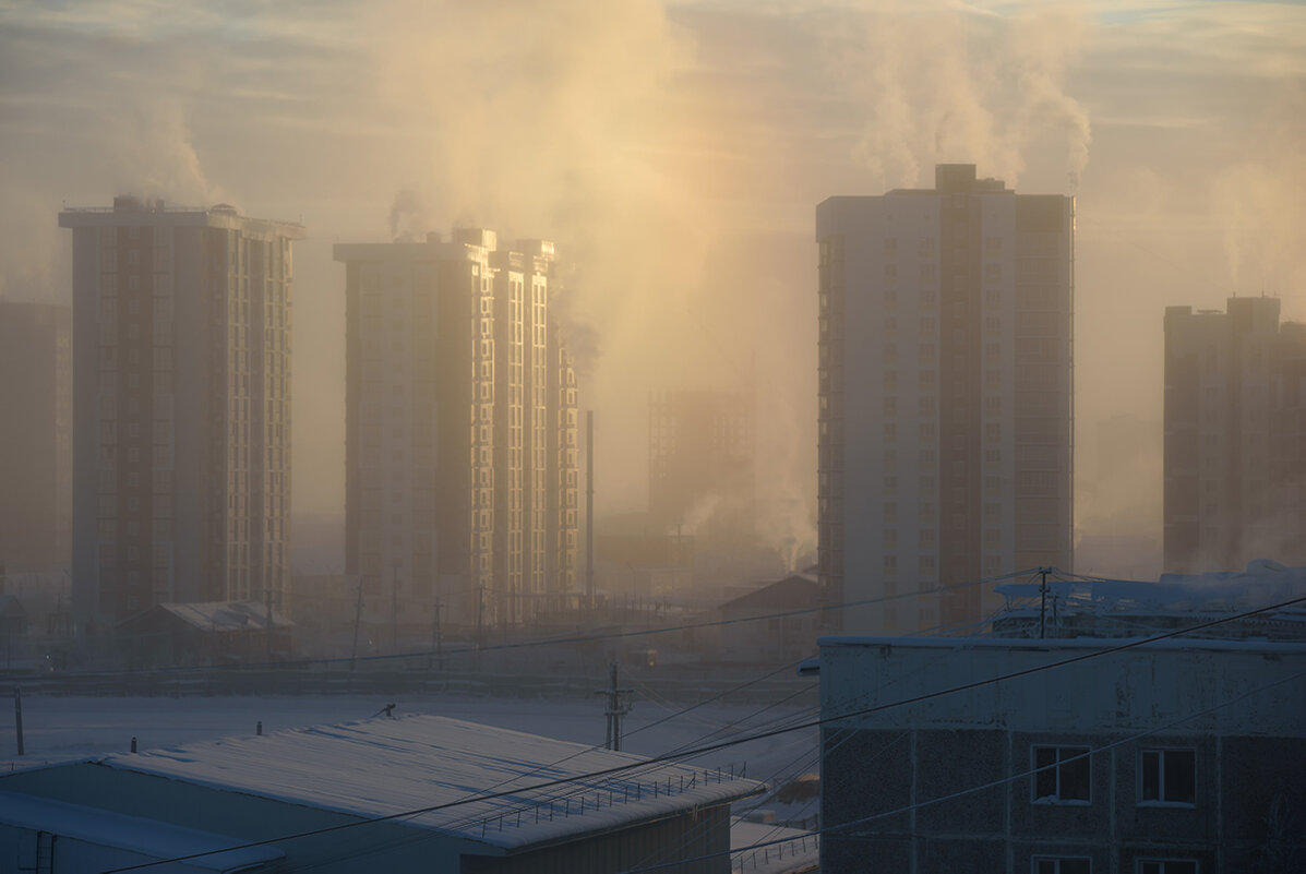 Мороза план, городской "пейзаж" в туман... - DimaShu Shu