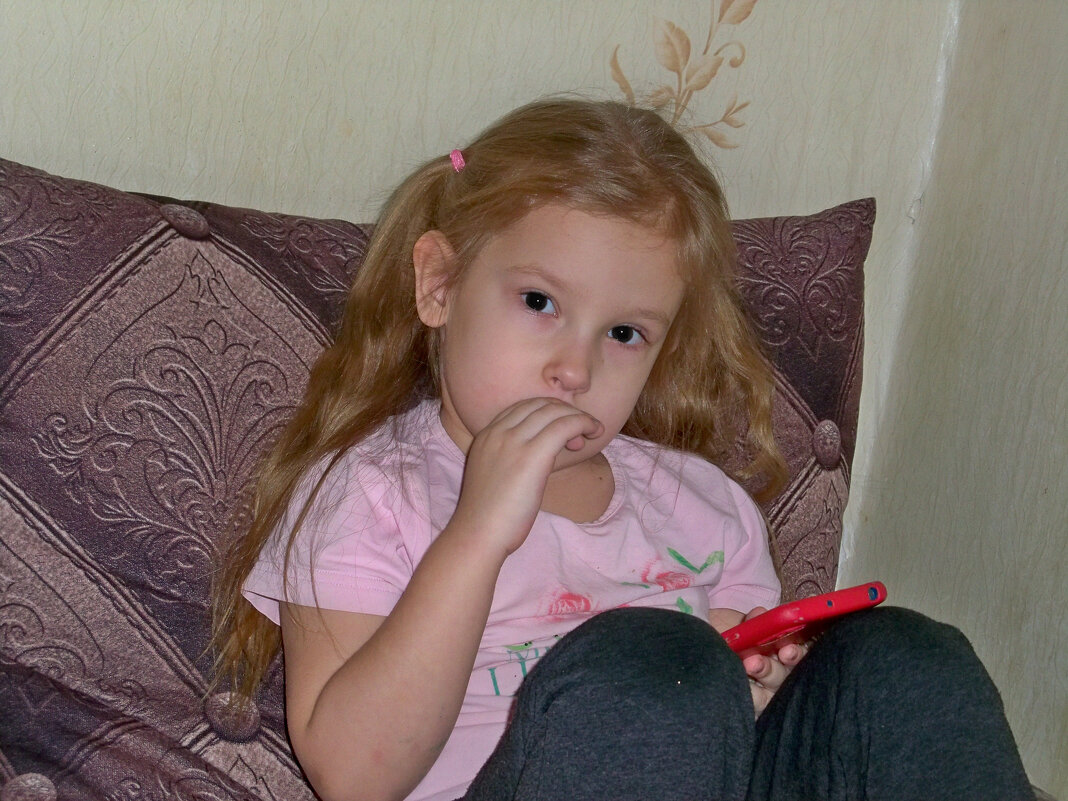 Портрет внучки Любочки - Валентин Семчишин