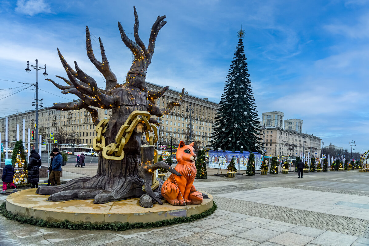 СПб. Московская пл. Рождественская ярмарка. - Виктор Орехов