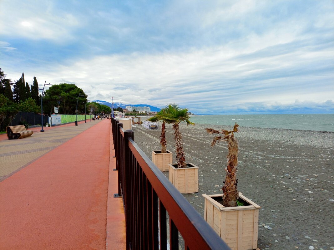 Адлер. Имеретинская (Олимпийская) набережная - Нина Бутко