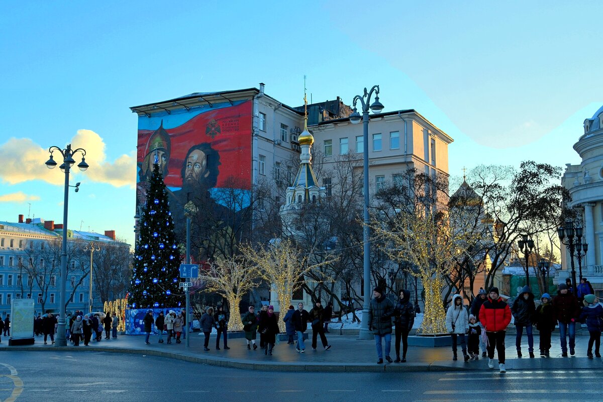 Новогодняя Москва - Лютый Дровосек