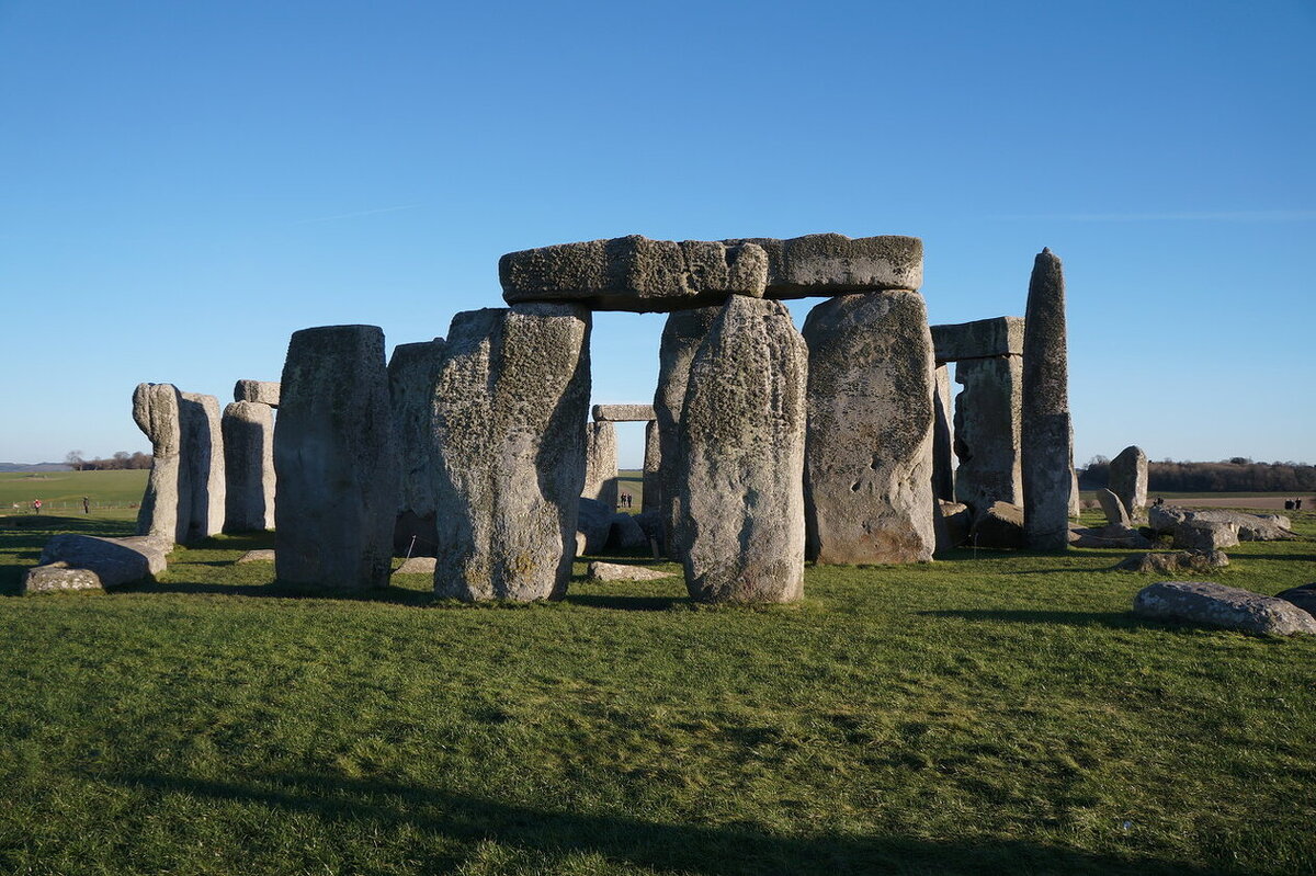 Stonehenge in England - zavitok *