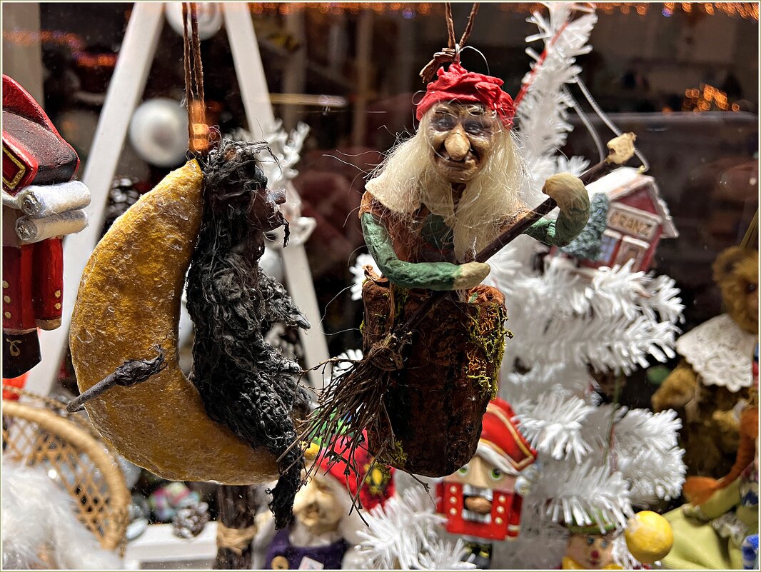 Новогодняя баба Яга. - Валерия Комова