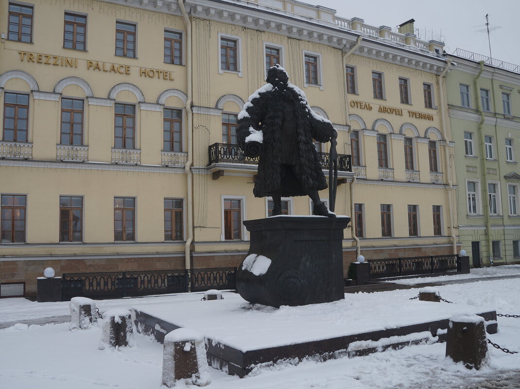 Доменико Трезини / скульптор П.П. Игнатьев / 2013 - zavitok *
