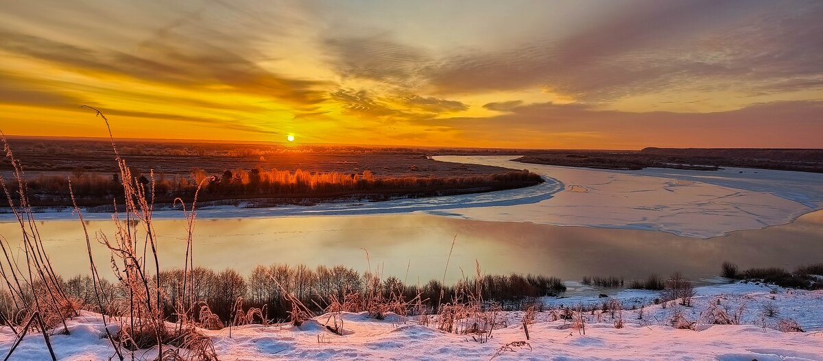 Ока Квасьево рассвет - Анатолий Портнов