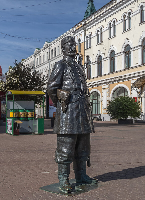 Однажды в Нижнем,памятник городовому в Нижнем Новгороде - Сергей Цветков