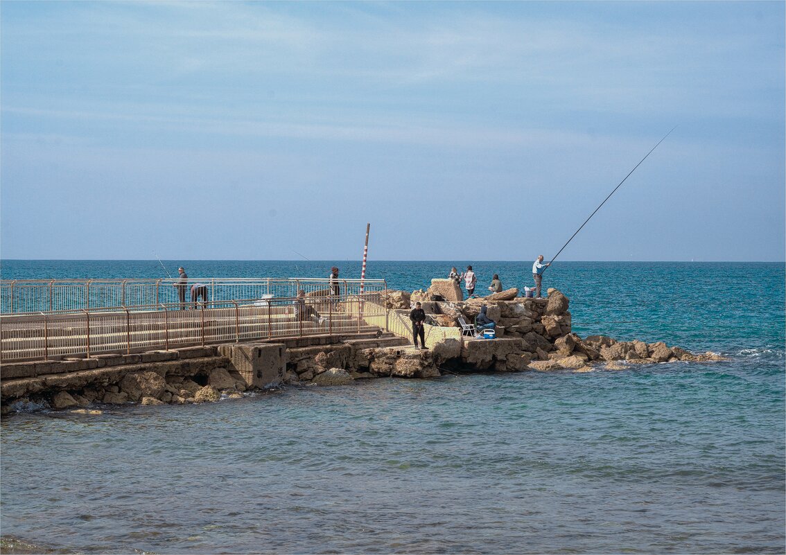 Израиль * Хайфа * Рыбаки * 02,02,2025г - ujgcvbif 