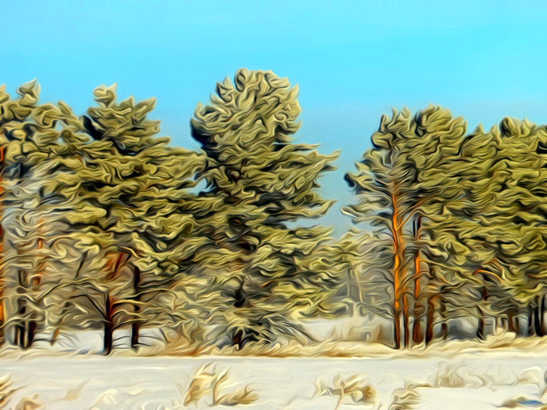 Зимний ветер. - nadyasilyuk Вознюк