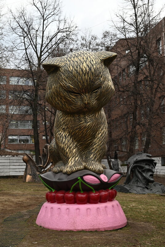 Котик на вишнёвой подушке - Митяй Митрич