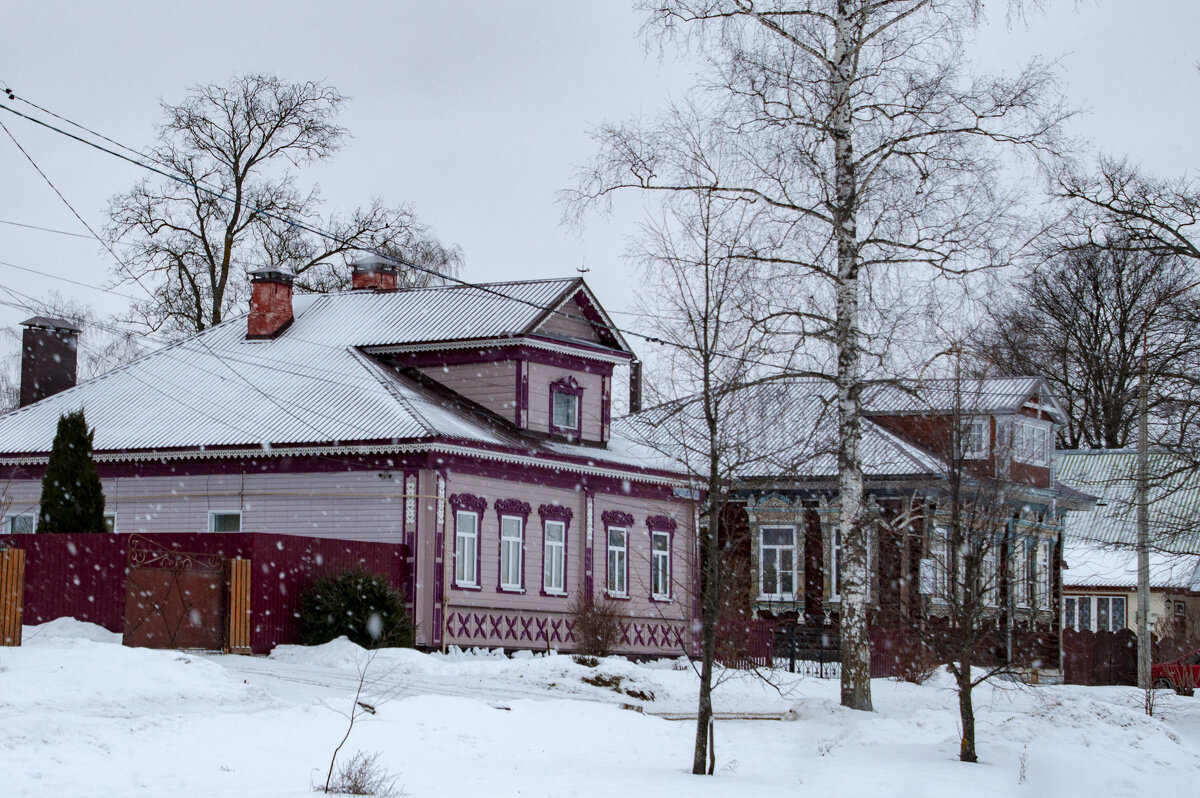 Снегопад в Мышкине. Январь 2025 - Gen Снегопад в Мышкине. Январь 2025 - Gen