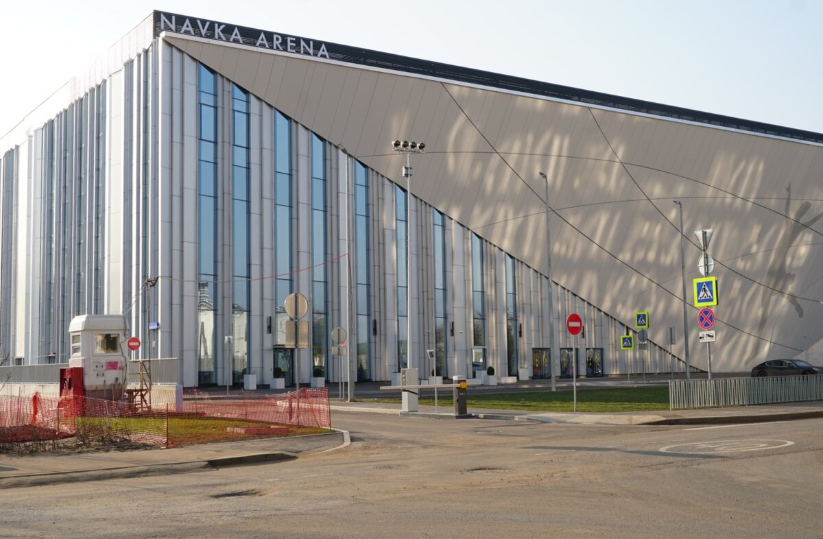 Лед, спорт и искусство. В Москве открылся новый ледовой дворец «Навка Арена» на Северо-Западе Москвы - александр 