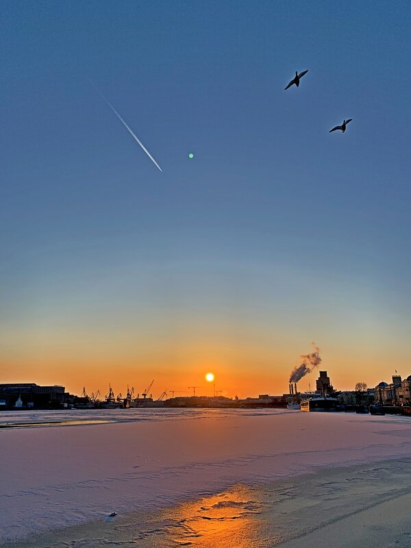 Зима в Санкт-Петербурге. - Vladimir Semenchukov Зима в Санкт-Петербурге. - Vladimir Semenchukov