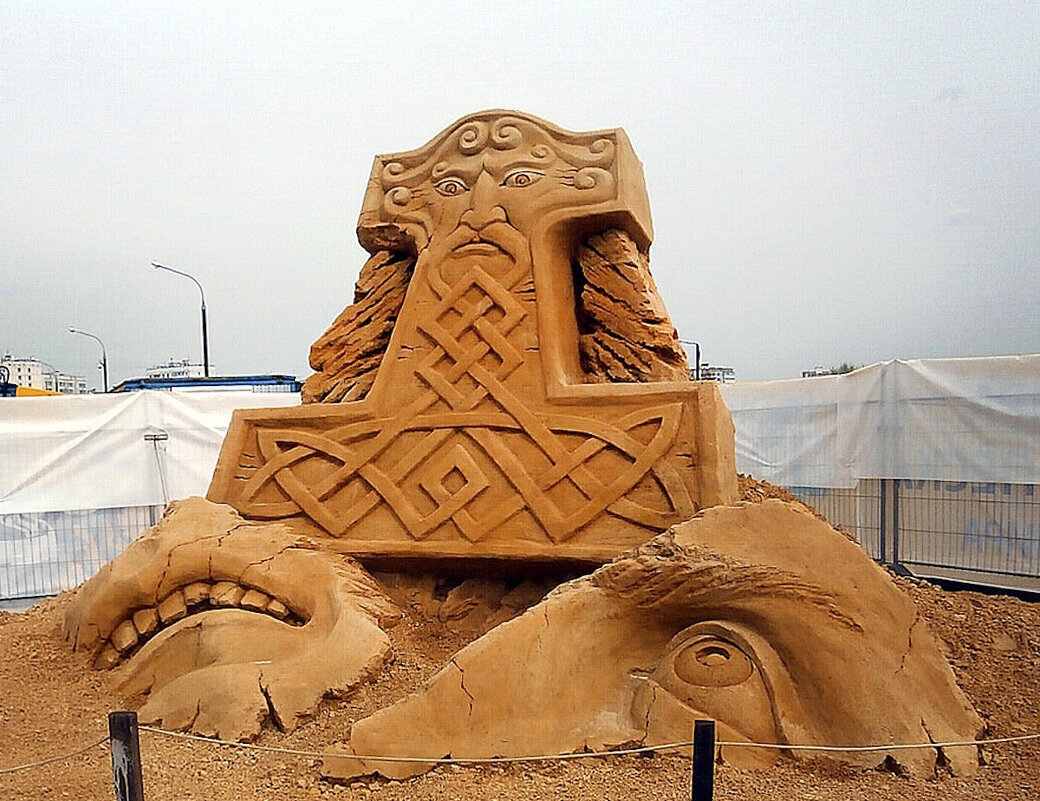 Чемпионат мира по скульптуре из песка в Москве. 2013 год. - Ольга Довженко Чемпионат мира по скульптуре из песка в Москве. 2013 год. - Ольга Довженко