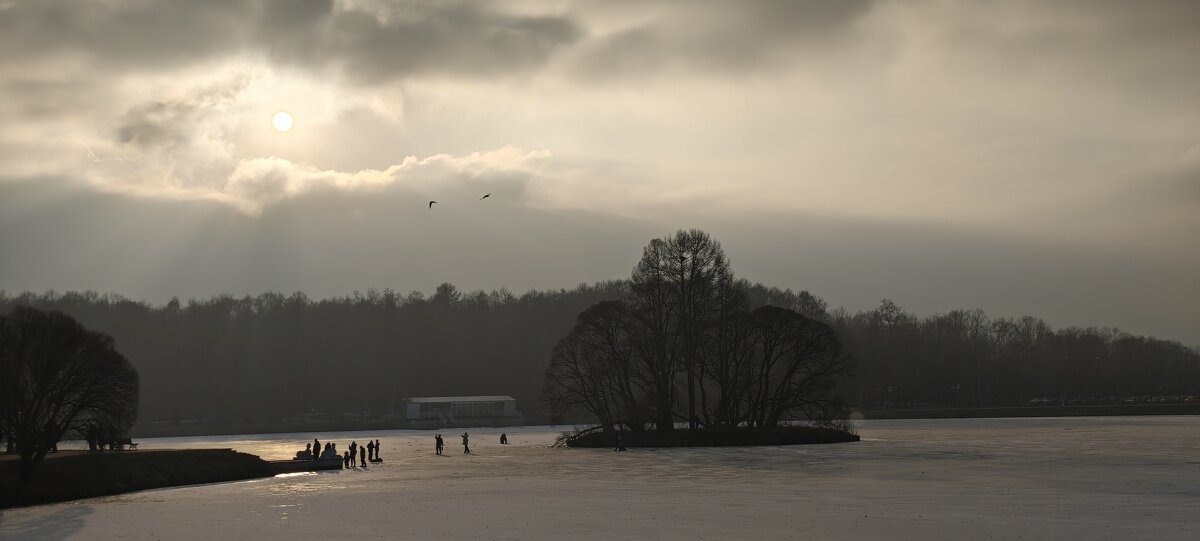 Февраль на Царицынских прудах - <<< Наташа >>> Февраль на Царицынских прудах - <<< Наташа >>>