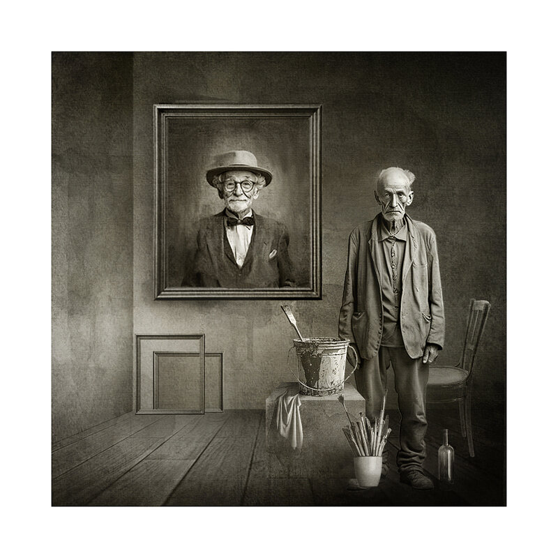 последний автопортрет - старик последний автопортрет - старик