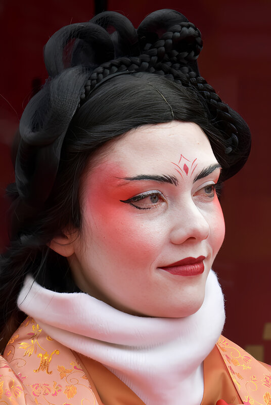 Китайский Новый год в Москве. Портрет девушки. - Наташа ***** Китайский Новый год в Москве. Портрет девушки. - Наташа *****