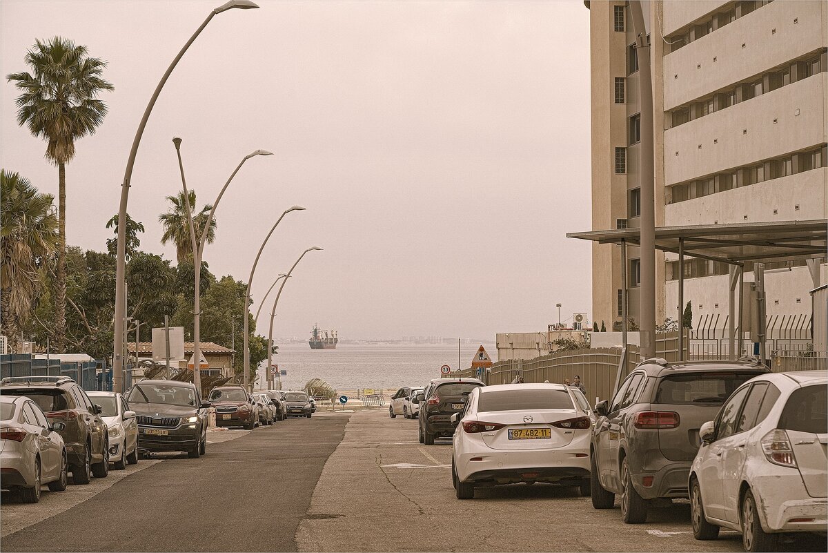 Израиль , Пляж Бат-Галим   Хайфа ,2025г средиземное море , - ujgcvbif 