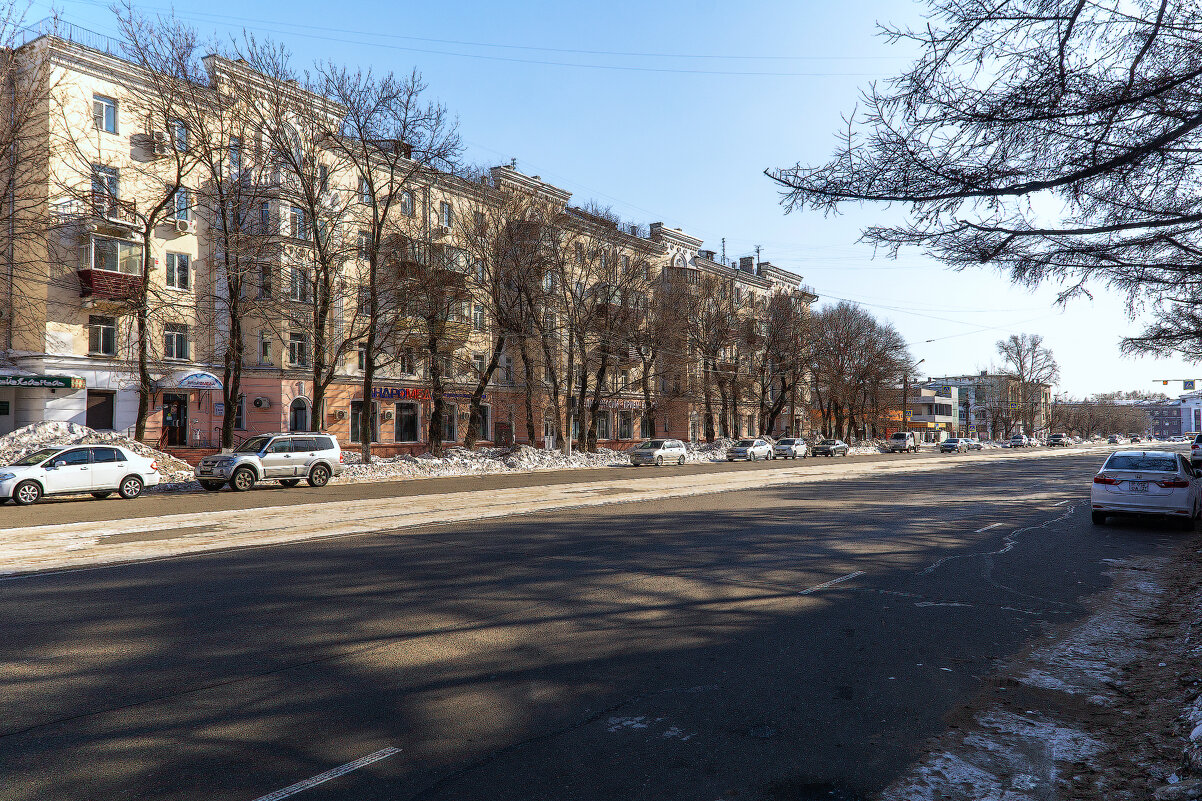Проспект Мира, г.Комсомольск-на-Амуре. - Виктор Иванович Чернюк Проспект Мира, г.Комсомольск-на-Амуре. - Виктор Иванович Чернюк