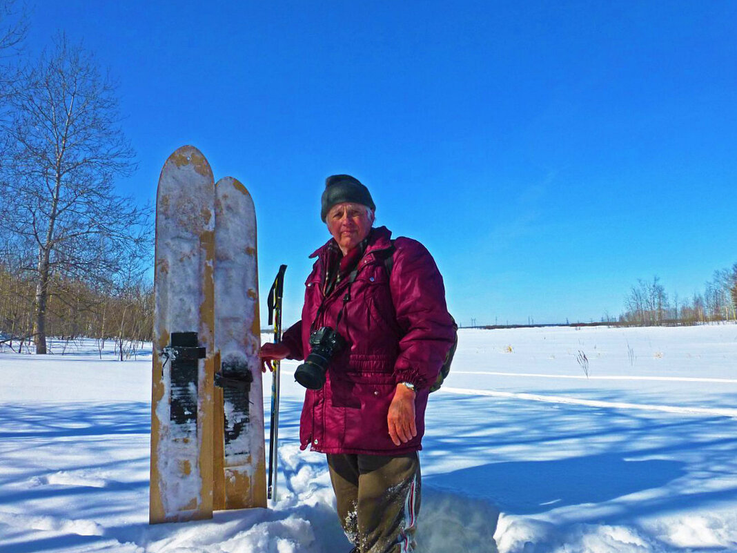 Март...Мой бивак в пойме протоки Чеускина! - Владимир 