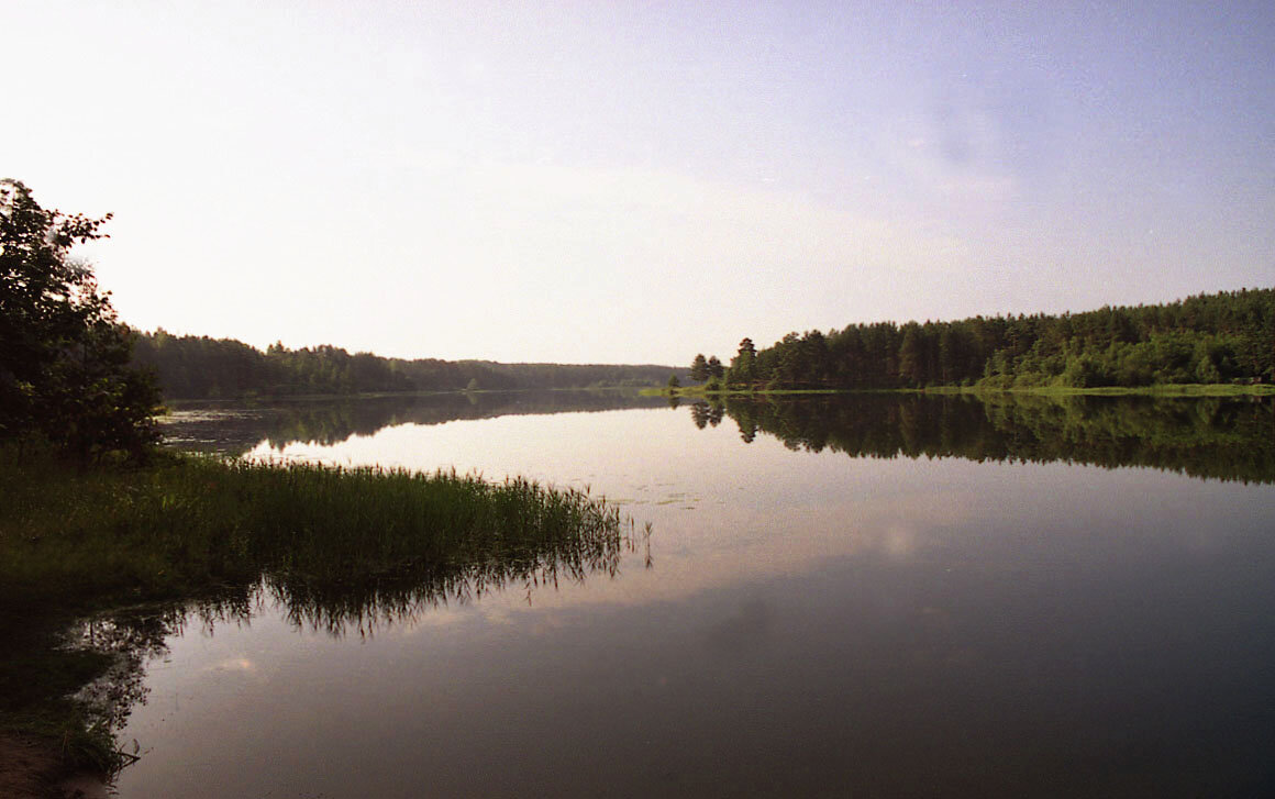 На озере. Вечереет - Наталья 