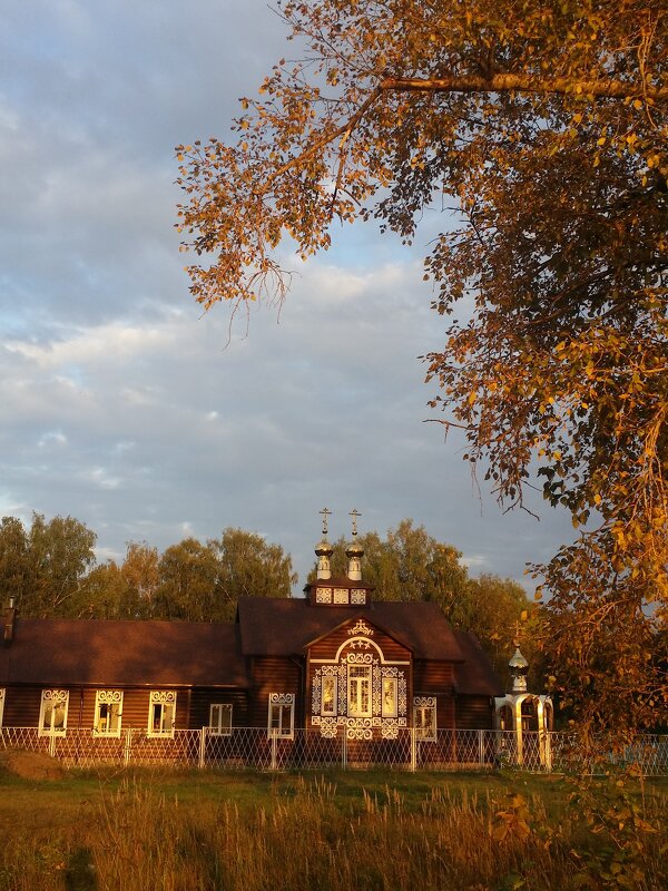 Храм Иоанна Предтечи, Захарии и Елисаветы (Кимры, Тверская область) - Наталия Кольцова Храм Иоанна Предтечи, Захарии и Елисаветы (Кимры, Тверская область) - Наталия Кольцова