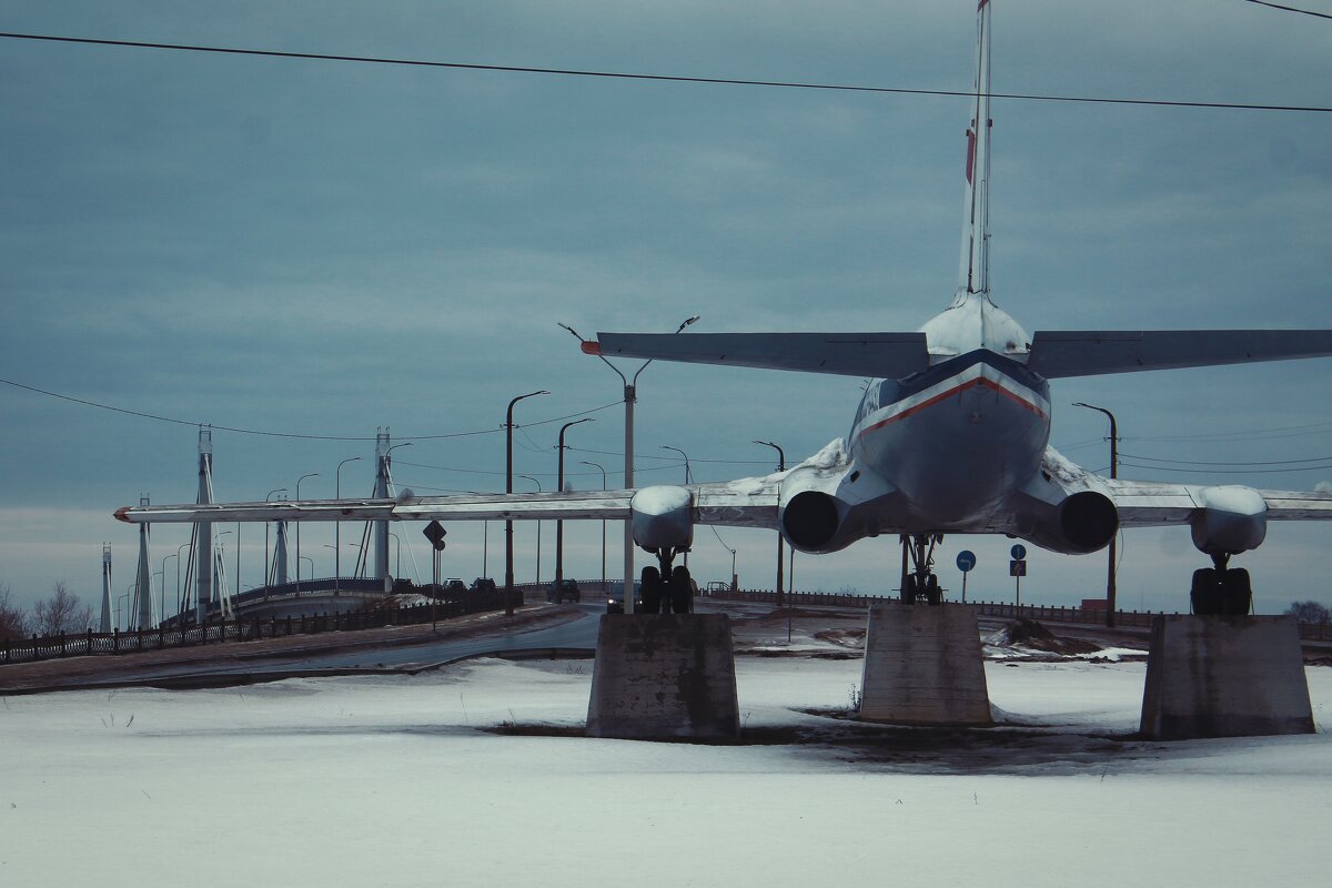 Самолёт Ту-124 (Кимры, Тверская область) - Александр Кольцов